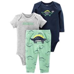 BNWT Bebé 5 Piezas Ajuar Set 2 Body Suits Babero Leggings Y Sombrero Free UK Post