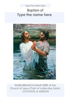 baptism program template free