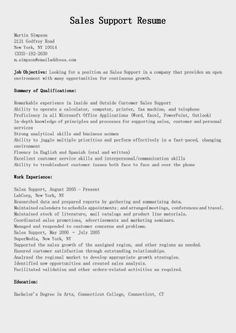 College admissions representative resume