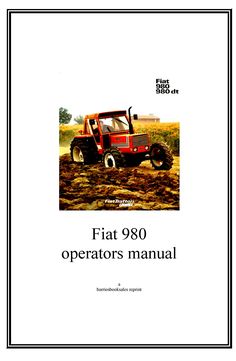 Fiat AD7 wsm... USE THIS MANUAL FOR THE FIAT 70CI crawler Same tractor