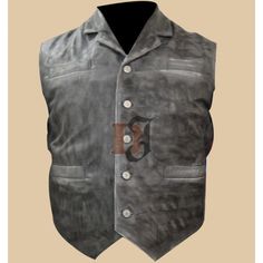 Rock n/’ Roll Fashion Cullen Bohannan Leather Vest Jacket