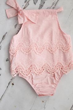 Newborn Baby Girl Floral Suit Lace Jumpsuit Romper Sunsuit+Headband Clothes AB