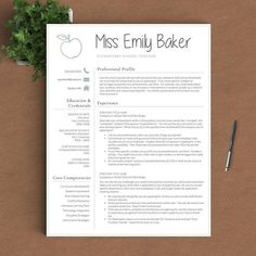 free teacher resume templates