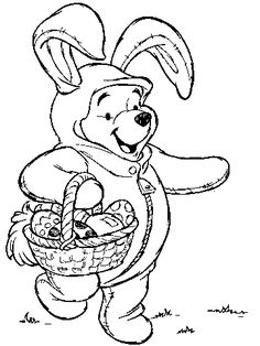 Easter Disney Coloring Pages And Sheets