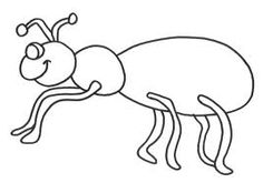 ant coloring page download free ant coloring page for kids best