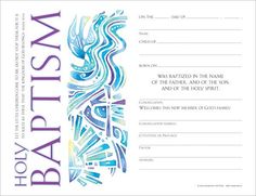 free printable baptism certificate