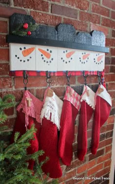 Burlap Stocking with hanger Beige Color 16 long Holiday Decor Craft Supplies**