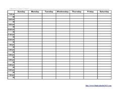 free weekly calendar maker
