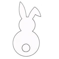 27 Best Easter Bunny Template Images Hy Gabarit De Paques Cute Easter Bunnyhoppy