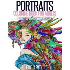 Portraits Coloring Book For Adults Lovink Books