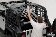 Smittybilt Cargo Restraint System CRES for Jeep Wrangler JK 2007-2009 4 Door