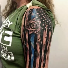 masculine thin blue line torn skin american flag tattoos for men masculine thin blue line torn skin american flag tattoos for men