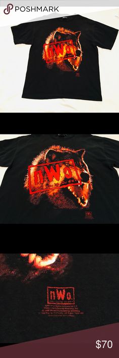 NWO HOODIE WWE WCW ECW TNA WRESTLING NEW WORLD ORDER