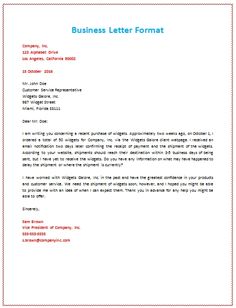 indented business letter format business letters business