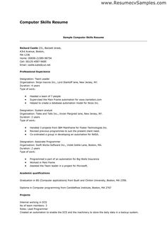 resumes for law school