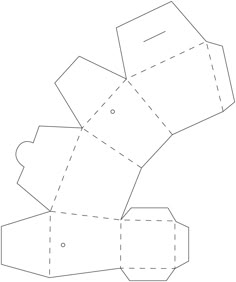 box folding template