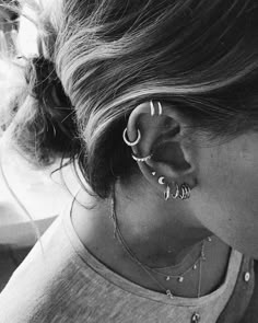 10 Plaqué Argent petite Double Hoops avec bas boucle pour lustre boucles d/'oreilles