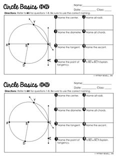 9 Best Teaching parts of a circle images | Parts of a circle, Math
