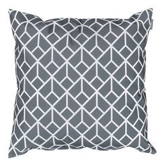 Noir Blanc géométrique triangle Coussin Décoratif-Moderne Canapé KID/'S Chambre à coucher