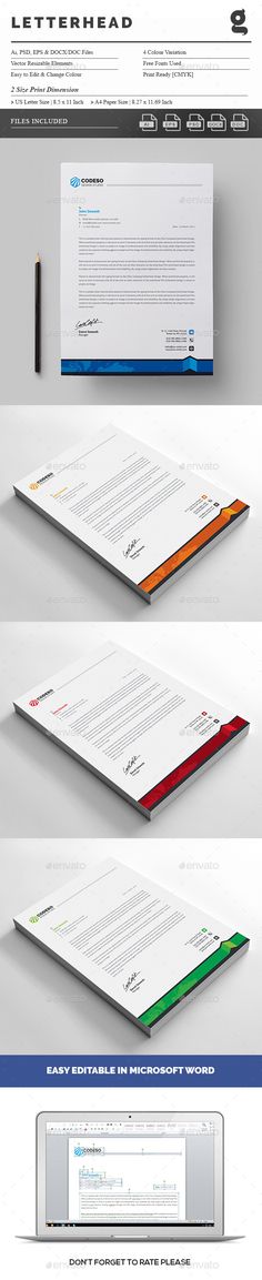 Corporate Letterhead Vol-05 Letterhead template, Template and - free business letterhead templates download Corporate Letterhead Vol-05 Letterhead template, Template and - free business letterhead templates download