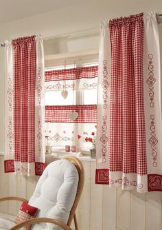 60 Red Kitchen Curtains Ideas Red Kitchen Kitchen Curtains Red Kitchen Curtains