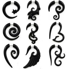 Túnel Plug acrílico blanco pedrería de estrás circonita piercing oreja tapón de rosca