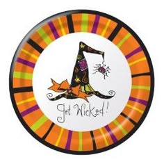 halloween plate