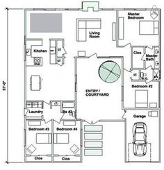 courtyard pool designs | Courtyard House Plans | House Plans with a ... courtyard pool designs | Courtyard House Plans | House Plans with a ...