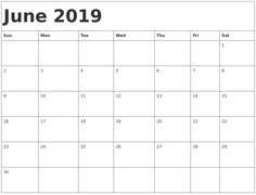 14 best blank june 2019 calendar printable templates images june monthly calendar 2019