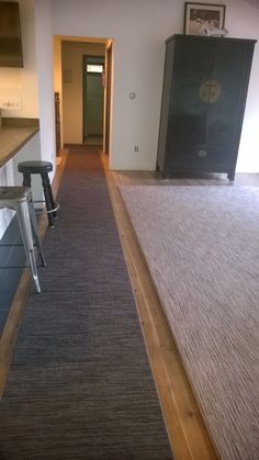 marazzi walnut canyon cream 20x20 tile installed on 45 degree angle
