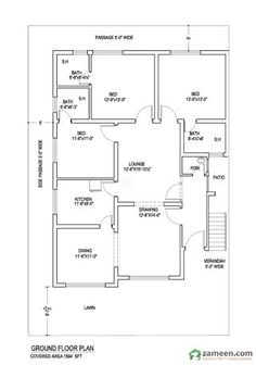 6 Marla house plan,30\' × 42\' Modern House Plan | House plan ... 6 Marla house plan,30\' × 42\' Modern House Plan | House plan ...