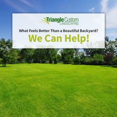 Triangle custom landscaping