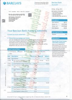 us bank statement template