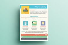 creative marketing flyer v21 by khidd on creative market khidd creative marketing flyers
