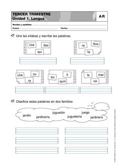 Actividades de refuerzo y ampliación. Ciencias Sociales 1º