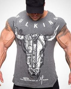 Dead Inside Nice Floral Human Skull Mens Tank Top Shirt D/ébardeur Hommes