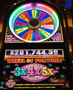 Wheel of fortune slot game app brand of potato by procter and gamble