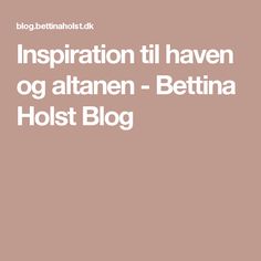 Havesiden www.kan lir.dk din haveportal med alt om haven og dens ... Alt om haven