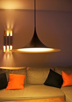 De 10+ beste bildene for Kjøkken | kjøkken, taklampe, lamper Semi trumpet pendant hanging lamp by Claus Bonderup