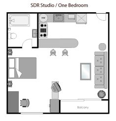 Small Studio Apartment Floor Plans | Studio Apartment | Garage ... Small Studio Apartment Floor Plans | Studio Apartment | Garage ...
