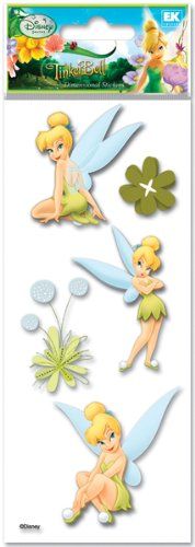 Disney Fairies Tinker Bell Mini Stickers 104 Pack Free Shipping New