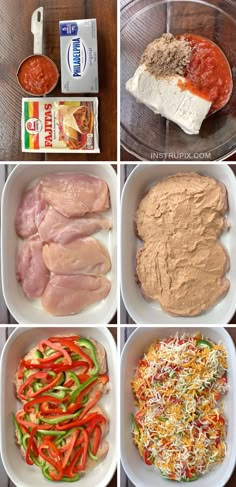 Chicken Fajita Casserole, Baked Chicken Fajitas, Shredded Cheese, Quick Supper Ideas, Fajita Bake Recipe