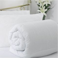 10.5 Tog Cot Duvet **Special Offer** 100/% Cotton Baby//Toddler//Junior New DUVET /& PILLOW Anti-Allergy