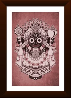 Lord Jagannath Wall Frame Lord Jagannath Wall Frame