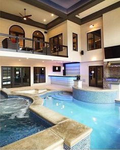 Indoor Pools For Homes i don't need a fancy car or even a pool this big, but this would Indoor Pools For Homes i don't need a fancy car or even a pool this big, but this would