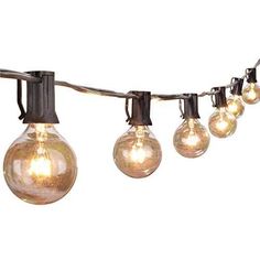 10 Fascinating Outdoor Globe String Lights Images Patio Gardens 25ft G40 Globe String Lights With Clear Bulbs Ul Listed Backyard Patio Hanging Indoor Outdoor For Bistro Pergola Deckyard Tents Market