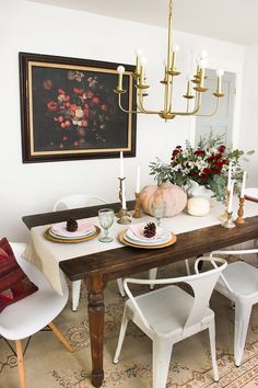 1440 Best Dining Rooms Images On Pinterest In 2018 Kitchen Emily Henderson S 5 Instant Fall Upgrades To Try At Home Dining Room