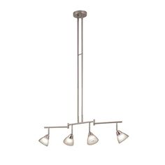 nuvo lighting 60 4524 3 light patrone fixed bar track lighting kit