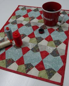 30 /& 120 Degree Triangles BLACKSMITH QUILT PATTERN Uses Creative Grids Kites