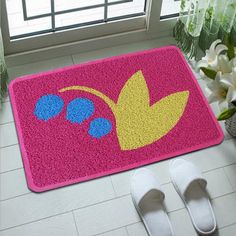 Two Huge Male African Lion Non-Slip Floor Outdoor Indoor Front Door Mat bathroom